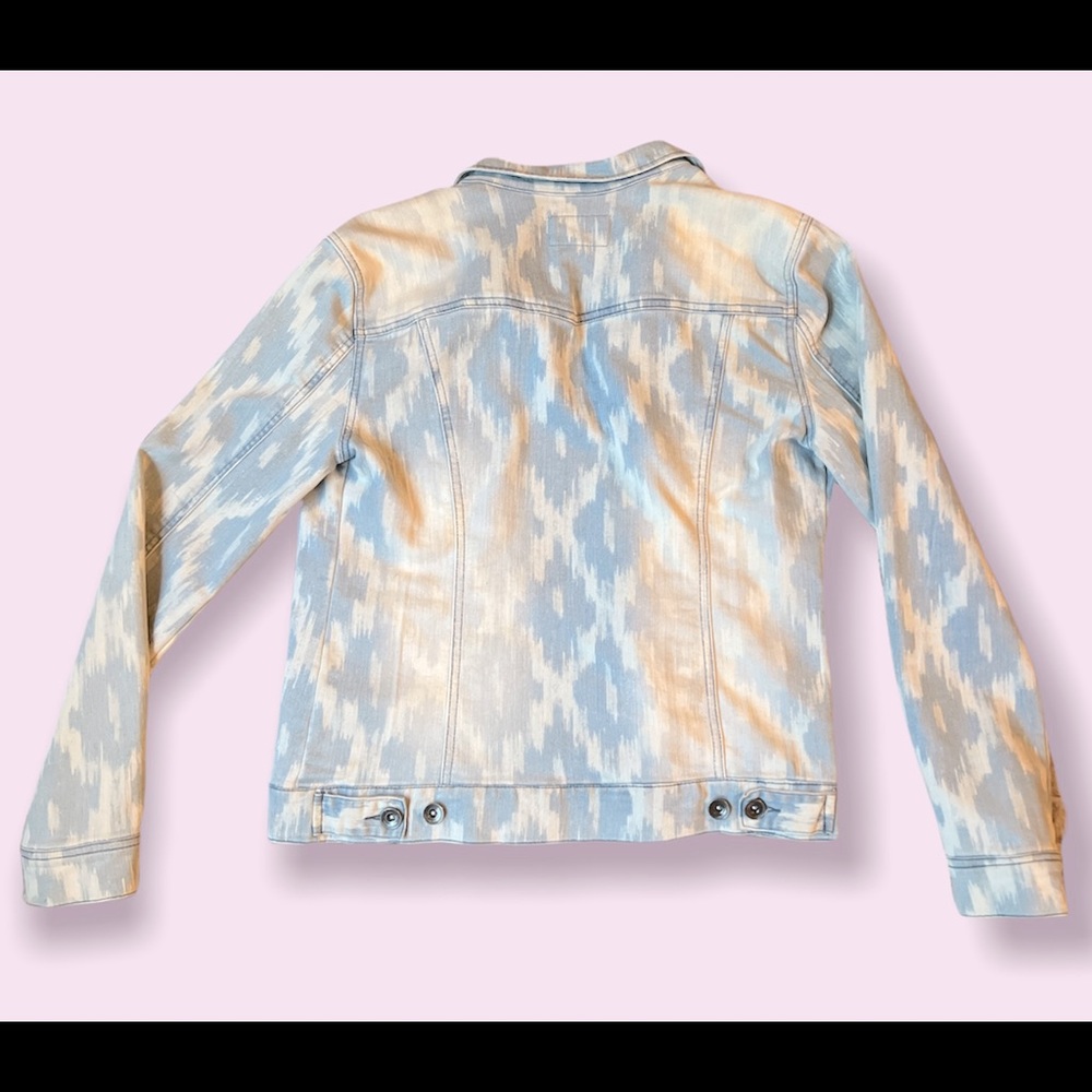 Denim Jean patterned jacket - Picture 3 of 3